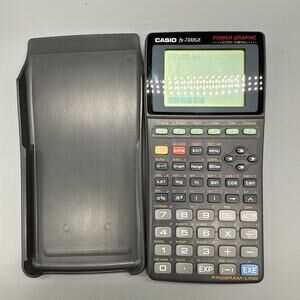 Casio FX7700GE Graphing Calculator Scientific Math Calculator With Cover Case